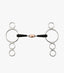 Premier Equine Rubber Three Ring Dutch Gag with Lozenge - Equine Horse Wear 