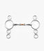 Premier Equine Three Ring Dutch Gag with Copper Lozenge - Equine Horse Wear 