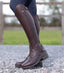 Premier Equine Vallardi Ladies Leather Field Tall Riding Boot - Equestrian Riding Boots 