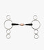 Premier Equine Rubber Three Ring Dutch Gag with Lozenge
