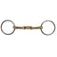 STC Angled Lozenge Loose Ring Training Snaffle Bit - Equine Horse Wear - Cob 12.5cm-Full 13.5cm