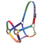 STC Bambino Nylon Rainbow Halter - Equine Horse Wear - Full-Cob-Pony
