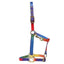STC Bambino Nylon Rainbow Halter - Equine Horse Wear - Full-Cob-Pony
