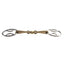 STC Bevel Copper Mouth Double Jointed Training Bit - Equine Horse Wear - Cob 12.5cm-Full 13.5cm
