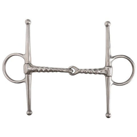 STC Corkscrew Mouth Eggbutt Bit With Full Cheeks – The Saddlery Store