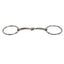 STC Curved Mouth Ring Snaffle Bit - Equine Horse Wear - Cob 12.5cm