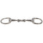 STC Eggbutt Snaffle Bit With French Mouth And Round Rings - Equine Horse Wear - Pony  11.5cm-Cob 12.5cm-Full 13.5cm-Warmblood 14.5cm