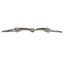 STC Eggbutt Snaffle Bit With Thick Solid Mouth And Round Rings - Equine Horse Wear - Cob 12.5cm-Full 13.5cm