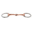 STC Eggbutt Snaffle Bit With Thin Copper Mouth - Equine Horse Wear - Pony 11.5cm-Cob 12.5cm-Full 13.5cm