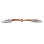 STC Eggbutt Snaffle Bit With Thin Copper Mouth - Equine Horse Wear - Pony 11.5cm-Cob 12.5cm-Full 13.5cm