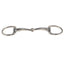 STC Equisteel Chrome Plated Eggbutt Snaffle Bit - Equine Horse Wear - Cob 12.5cm-Full 13.5cm