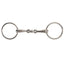 STC Equisteel Stainless Steel Loose Ring Training Snaffle Bit - Equine Horse Wear - Pony 11.5cm-Cob 12.5cm-Full 13.5cm