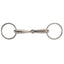 STC Equisteel Stainless Steel Thick Hollow Loose Ring Snaffle Bit With 65mm Rings - Equine Horse Wear - Full 13.5cm