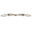 STC Equisteel Stainless Steel Thick Hollow Loose Ring Snaffle Bit With 65mm Rings - Equine Horse Wear - Full 13.5cm