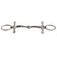 STC Equisteel Stainless Steel Tom Thumb Snaffle Bit - Equine Horse Wear - Pony 11.5cm-Cob 12.5cm-Full 13.5cm