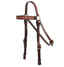 STC Fort Worth Barcoo Bridle with Tooled Browband - Equine Horse Wear - Default Title