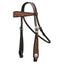 STC Fort Worth Basket Weave Headstall - Equine Horse Wear - Default Title