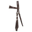 STC Fort Worth Basket Weave Jewel Headstall - Brown - Equine Horse Wear - Default Title