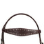 STC Fort Worth Basket Weave Jewel Headstall - Brown - Equine Horse Wear - Default Title