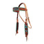STC Fort Worth Cactus Turquoise Headstall - Equine Horse Wear - Default Title