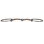STC Fort Worth Copper Mouth Eggbutt Snaffle Bit - Equine Horse Wear - 13cm
