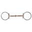 STC Fort Worth Copper Mouth Eggbutt Snaffle Bit - Equine Horse Wear - 13cm
