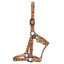STC Fort Worth Halter with Copper Hardware - Giraffe - Equine Horse Wear - Cob