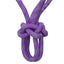 STC Fort Worth Hard Core Rope Halter - Equine Horse Wear - Purple/Grey-Teal/Grey-Black/Brown