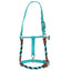 STC Fort Worth Hybrid Rope/Web Halter - Equine Horse Wear - Black / Full-Black / Cob-Blue / Full-Blue / Cob-Turquoise / Full