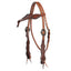 STC Fort Worth Iowa Knotted Brow Headstall