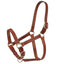 STC Fort Worth Leather Halter with Curb Adjustment