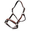 STC Fort Worth Leather Halter with Diamond Pattern