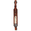 STC Fort Worth Longhorn Headstall - Cowhide Inlay