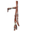 STC Fort Worth Mississippi Knotted Brow Headstall - Equine Horse Wear - Default Title