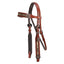 STC Fort Worth Navajo Brow Headstall - Equine Horse Wear - Brown-Light Brown