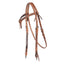 STC Fort Worth Ohio Knotted Brow Headstall - Equine Horse Wear - Default Title
