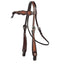 STC Fort Worth Oketo Knotted Brow Headstall