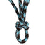 STC Fort Worth Rope Halter - Equine Horse Wear - Black-Black/Turquoise-Chocolate/Turquoise-Purple/Pink