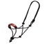 STC Fort Worth Rope Halter Leather Nose - Pink Floral - Equine Horse Wear - Default Title