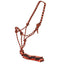 STC Fort Worth Rope Halter with Lead - Equine Horse Wear - Black-Black/Turquoise-Blue/Navy/White-Blue/Yellow-Chocolate/Turquoise