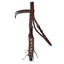 STC Fort Worth Savanna Headstall - Brown Leopard Print