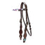 STC Fort Worth Stones Headstall - Turquoise