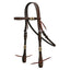 STC Fort Worth Sunrise Headstall - Equine Horse Wear - Dark-Light