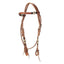 STC Fort Worth Sunrise Headstall - Equine Horse Wear - Dark-Light