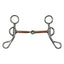 STC Fort Worth Training Snaffle Bit With Copper Mouth - Equine Horse Wear - 13cm