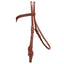 STC Fort Worth V Brow Headstall Harness Leather - Equine Horse Wear - Default Title