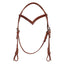 STC Fort Worth V Brow Headstall Harness Leather - Equine Horse Wear - Default Title