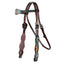 STC Fort Worth Vaquera Headstall - Brown - Equine Horse Wear - Default Title