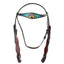 STC Fort Worth Vaquera Headstall - Brown - Equine Horse Wear - Default Title