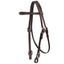STC Fort Worth Work Headstall Buckle Ends - Equine Horse Wear - Harness-Latigo-Oily